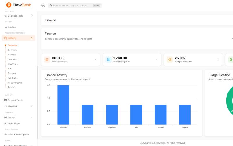 Simplify Billing, Payments and Financial Workflows