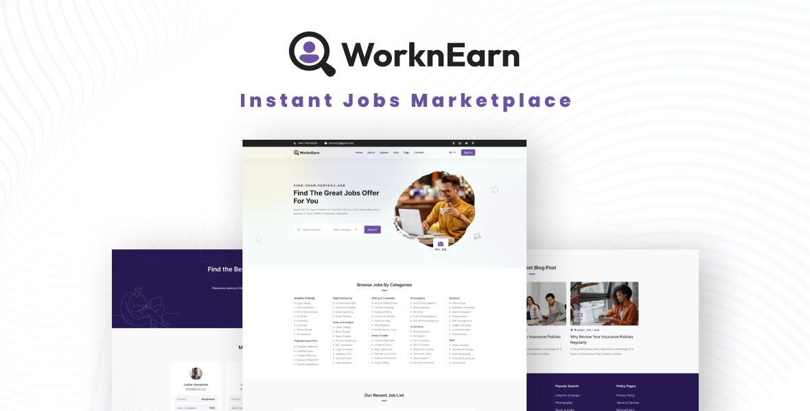 Worken Earn - Jobs